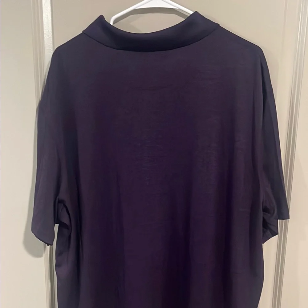 Haggar Men's XXL Purple Polo - Picture 2 of 2